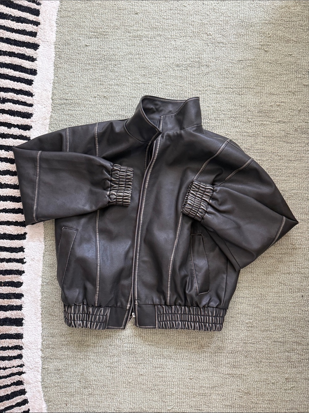 ASOS Design Faux Leather Jacket